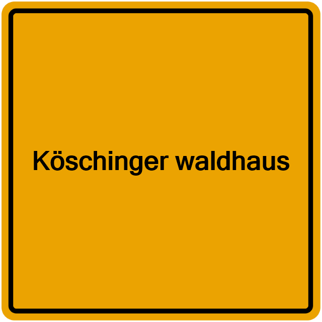 Einwohnermeldeamt24 Köschinger waldhaus